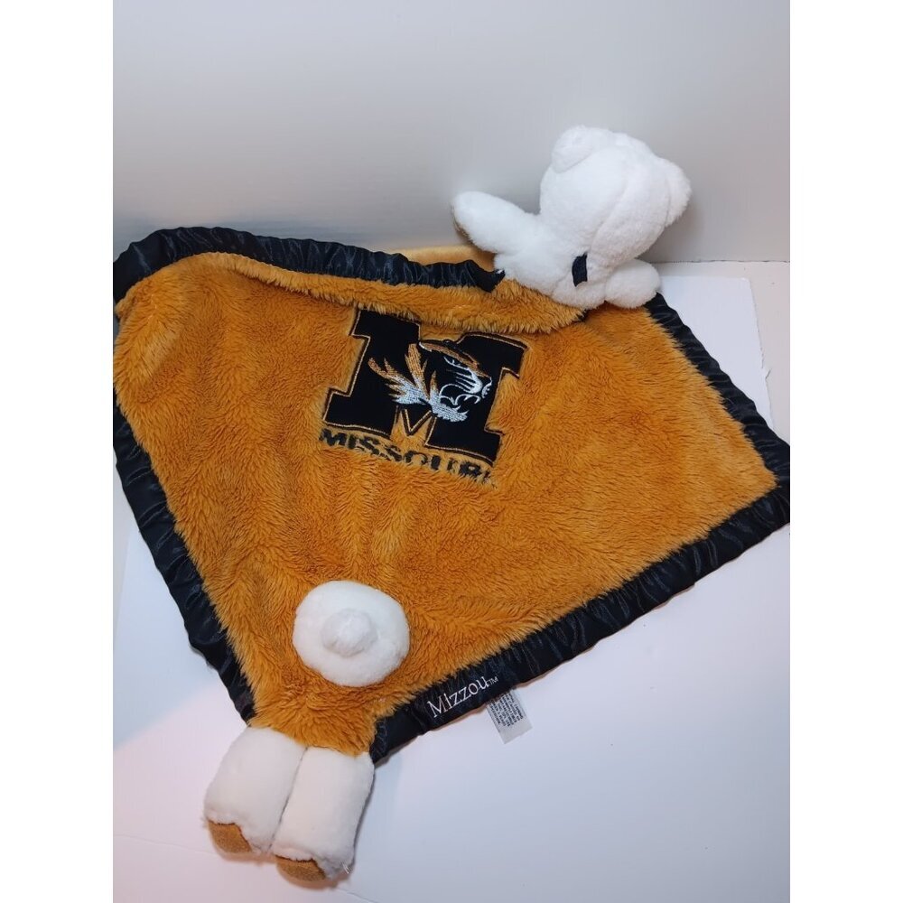 My Banky Baby Security Blanket Teddy Bear Plush Missouri Mizzou